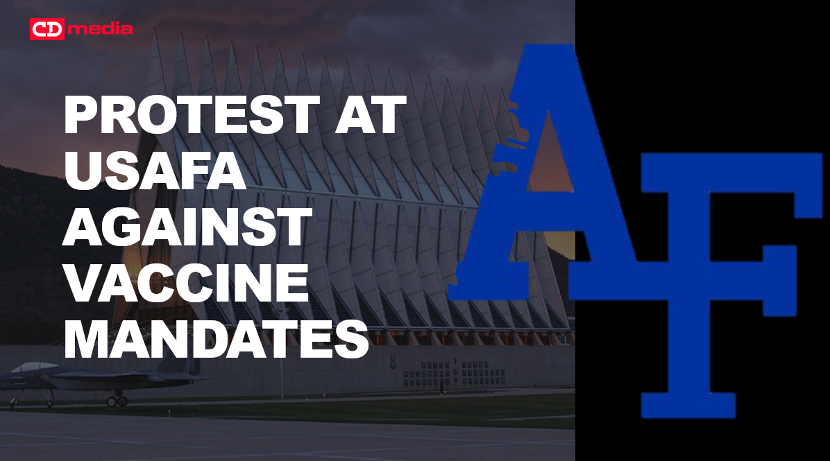 LIVESTREAM SHORTLY: Protest at USAFA Against Vaccine Mandates