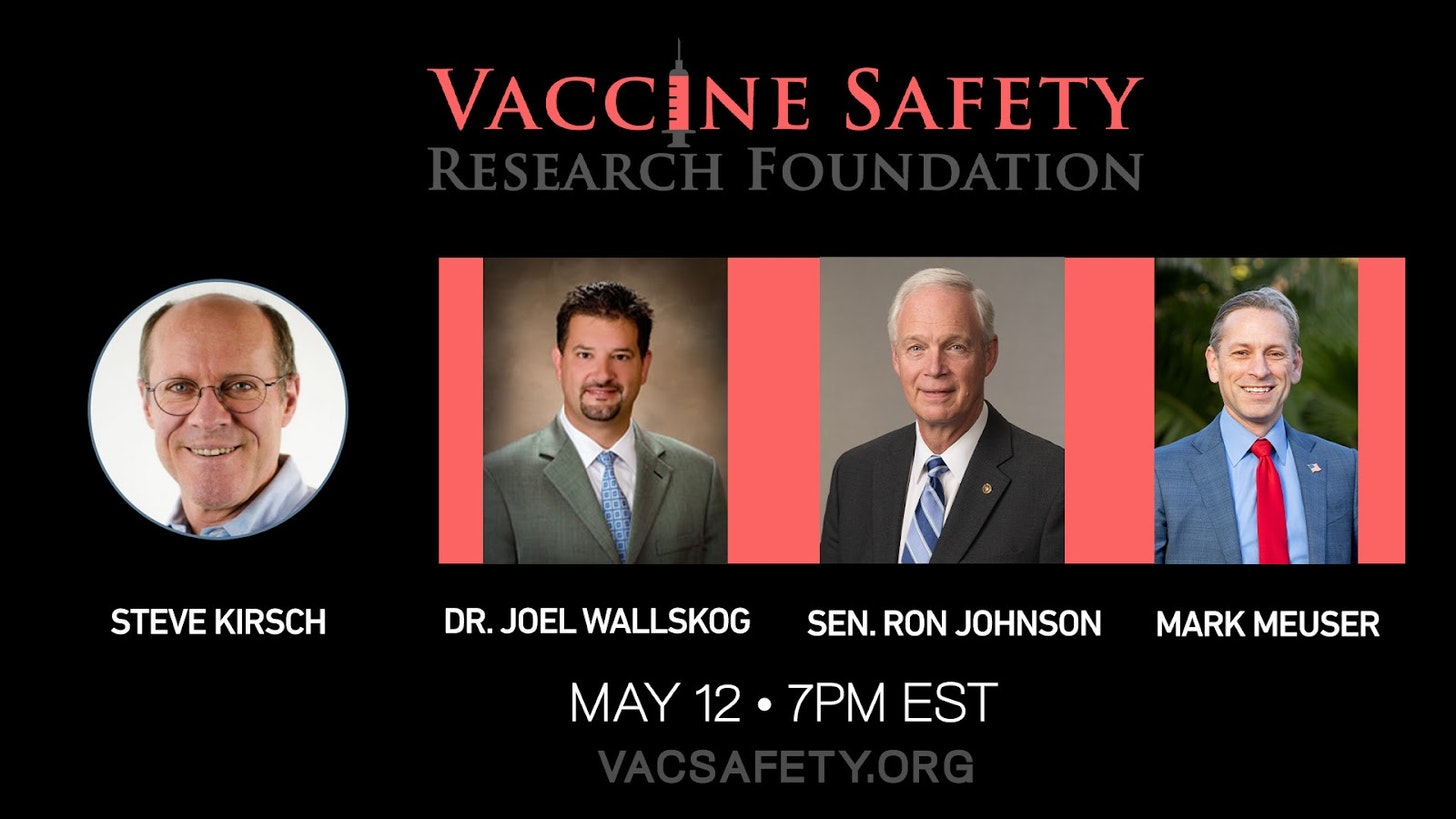 JOIN VSRF Today At 7pm EST: Senator Ron Johnson, Joel Wallskog, And Mark Meuser