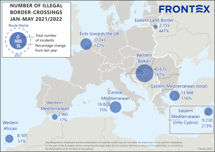 Frontext: Western Balkans Preferred Route For Smuggling Migrants Into EU