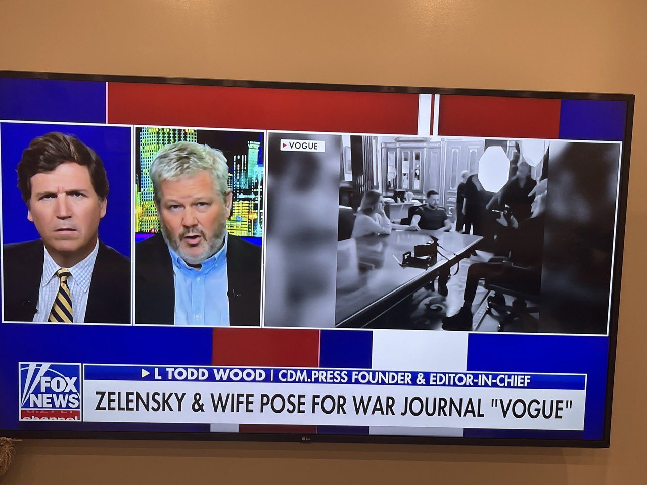 CDM Founder L Todd Wood Appears On Tucker Carlson Tonight To Discuss Arms Trafficking In Ukraine