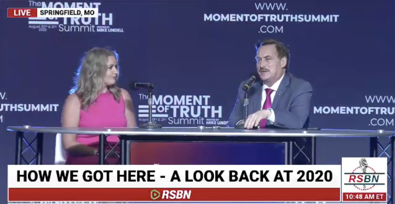 LIVE: The Moment Of Truth Summit By Mike Lindell In Springfield MO 8-20-2022 - DAY ONE