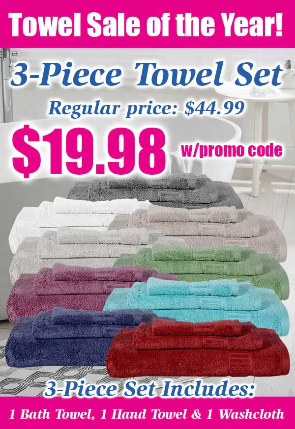 REFIT The House With High-Quality, Inexpensive Towels! Christmas Gifts Galore At MyPillow.com!