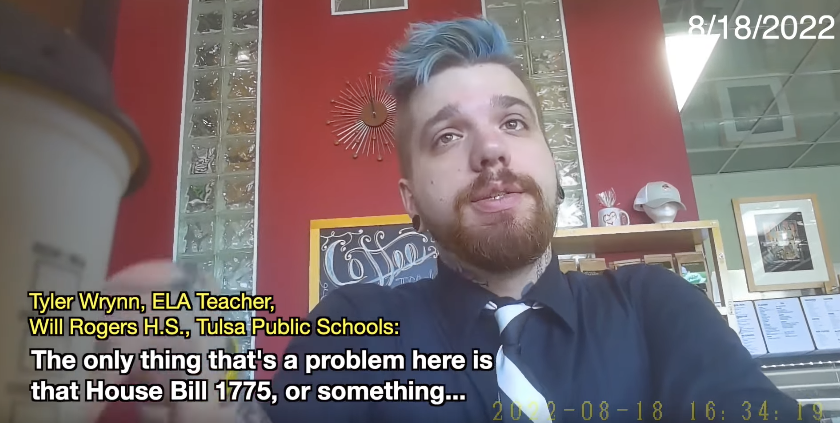 BREAKING: ‘Anarchist’ Middle School Teacher Admits He Wants to ‘Burn Down the Entire System’