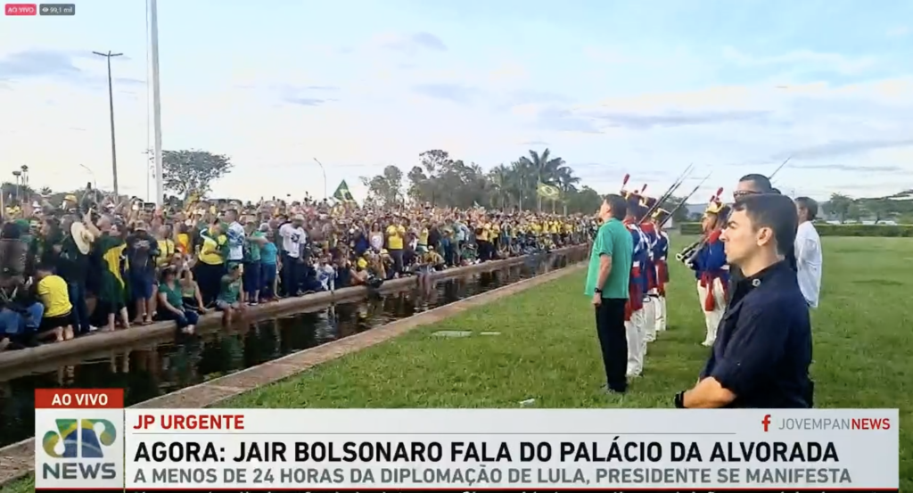 SEEMS TO HAVE BEEN PROOF OF LIFE FOR BOLSONARO - LIVE PLAY BY PLAY HERE OF EVENTS! BREAKING: President Bolsonaro About To Speak In Brazil - CDM - Human Reporters • Not Machines