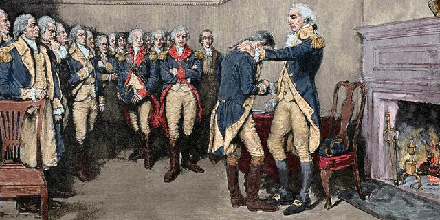 On This Day In History, Dec. 4, 1783, Washington Bids Farewell To His Troops At Fraunces Tavern In NYC