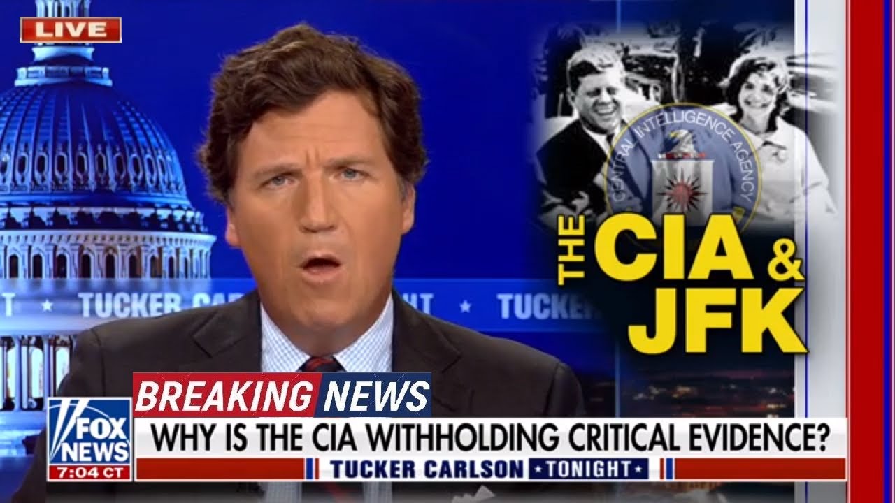 Tucker Carlson Says CIA Killed Kennedy -- Government Within A Government -- All Is Fake