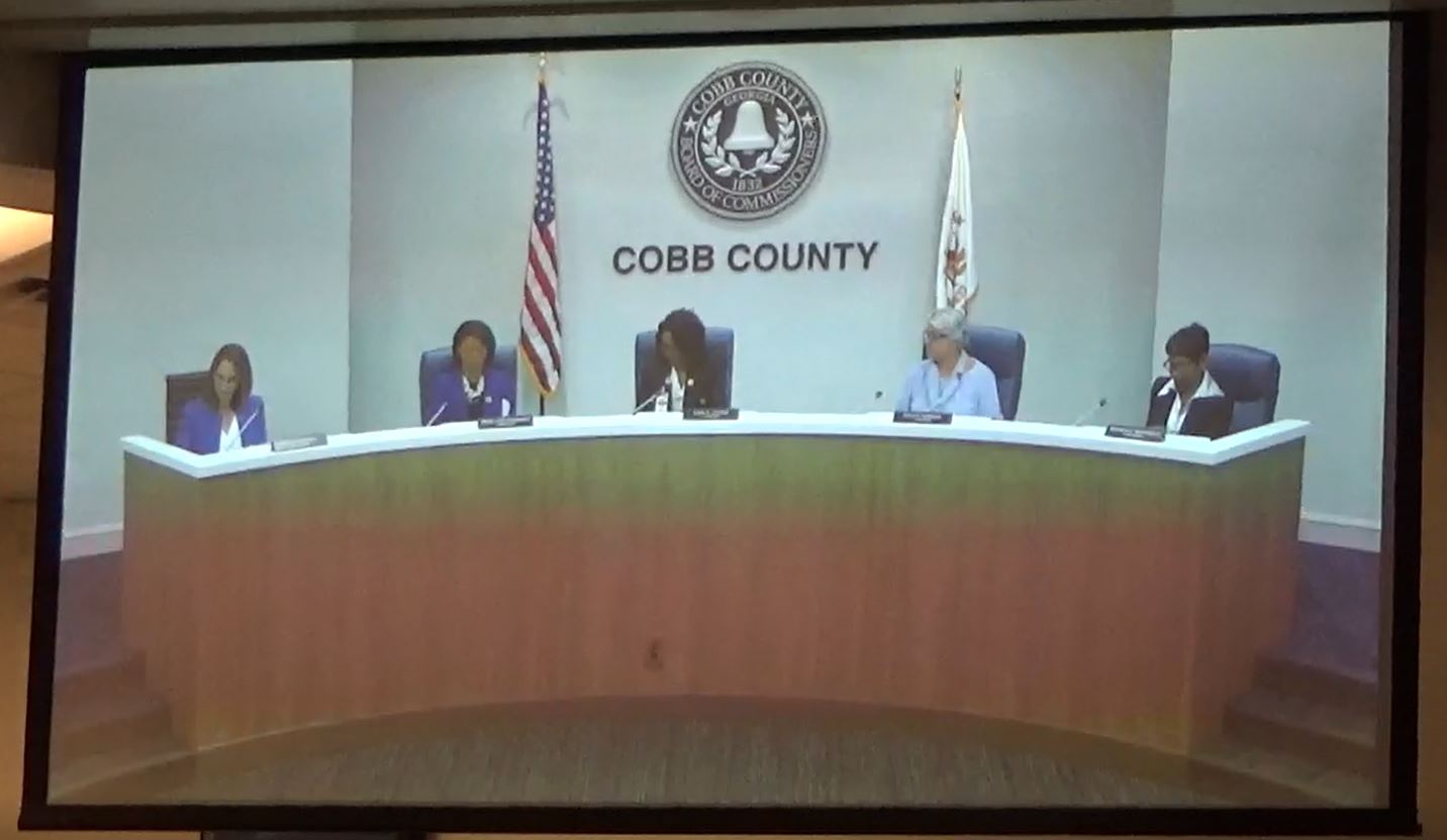 Cobb County Board Of Commissioners Under Scrutiny Over Decision To Redraw Their Own District Lines.