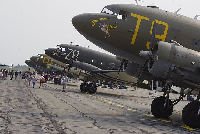 THE WORKHORSE OF THE BERLIN AIRLIFT, THE DOUGLAS C-47 SAW SERVICE THROUGH VIETNAM