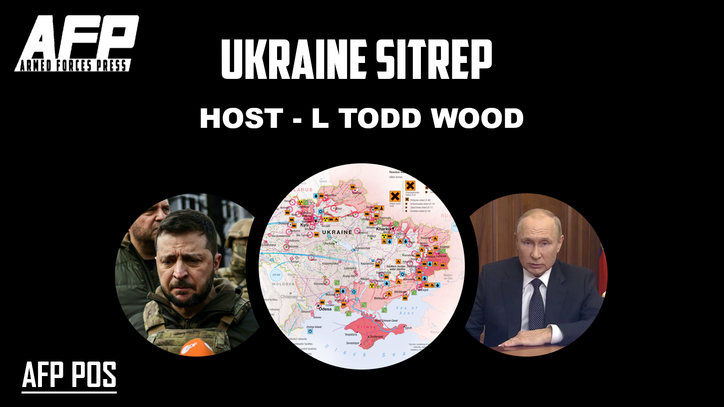 LIVESTREAM 5:30pm EST: Ukraine SitRep With Col Douglas Macgregor (USA, Ret)