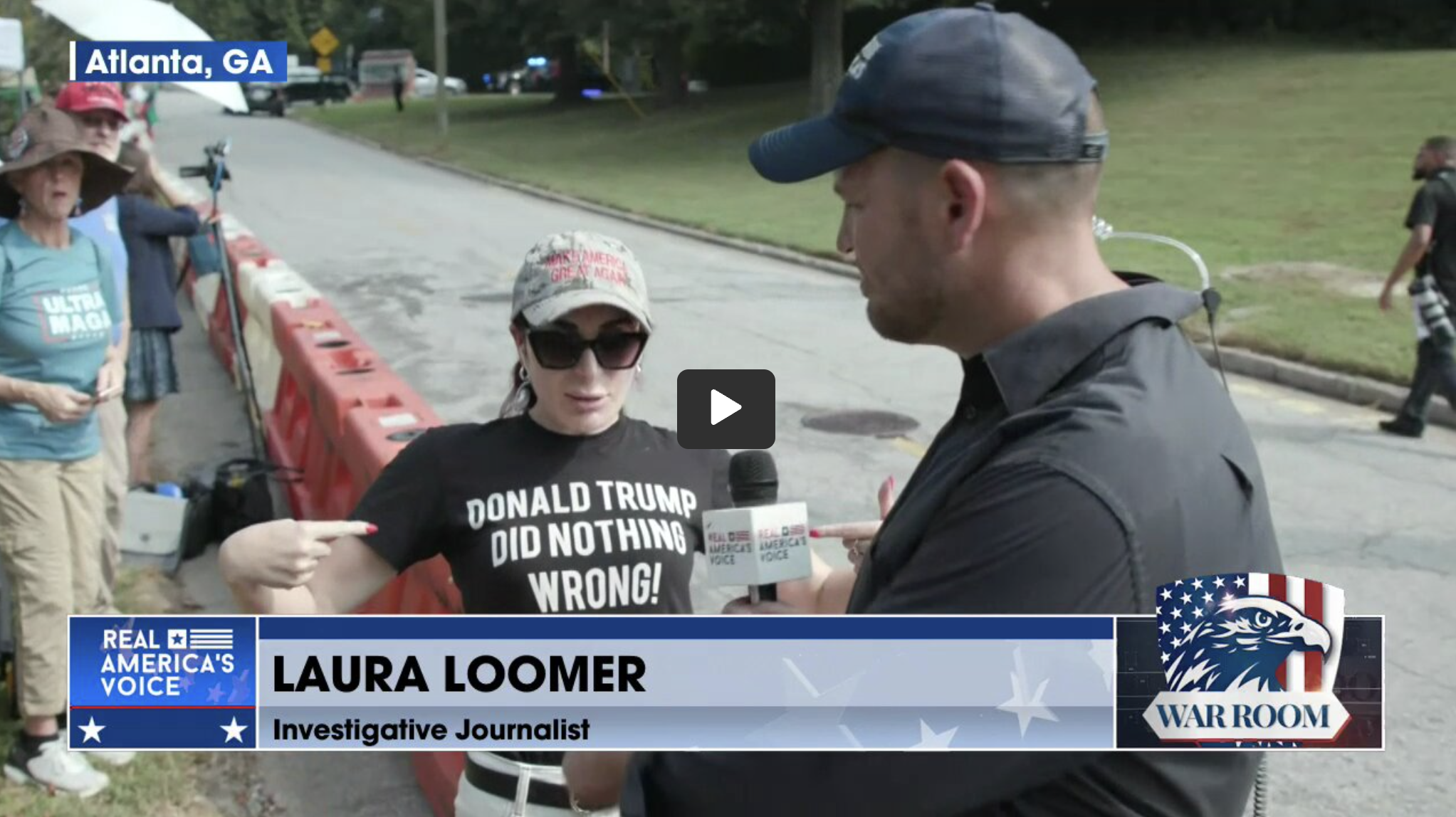 Laura Loomer Tells Of Police Subterfuge At Trump Arraignment