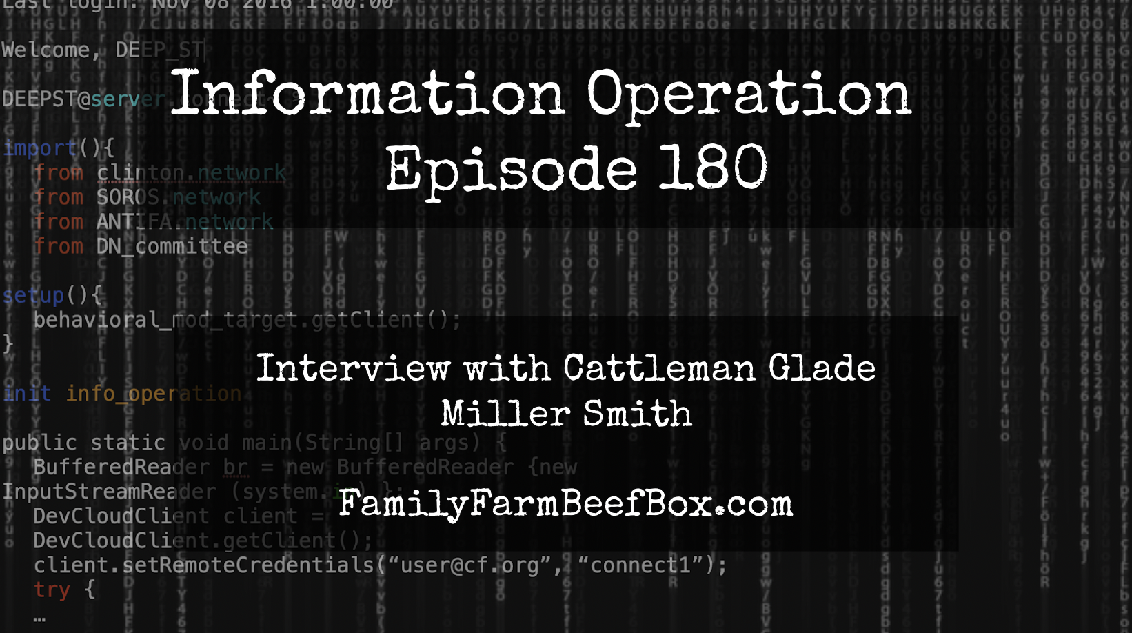 IO Episode 180 - Cattleman Glade Miller Smith - FamilyFarmBeefBox.com