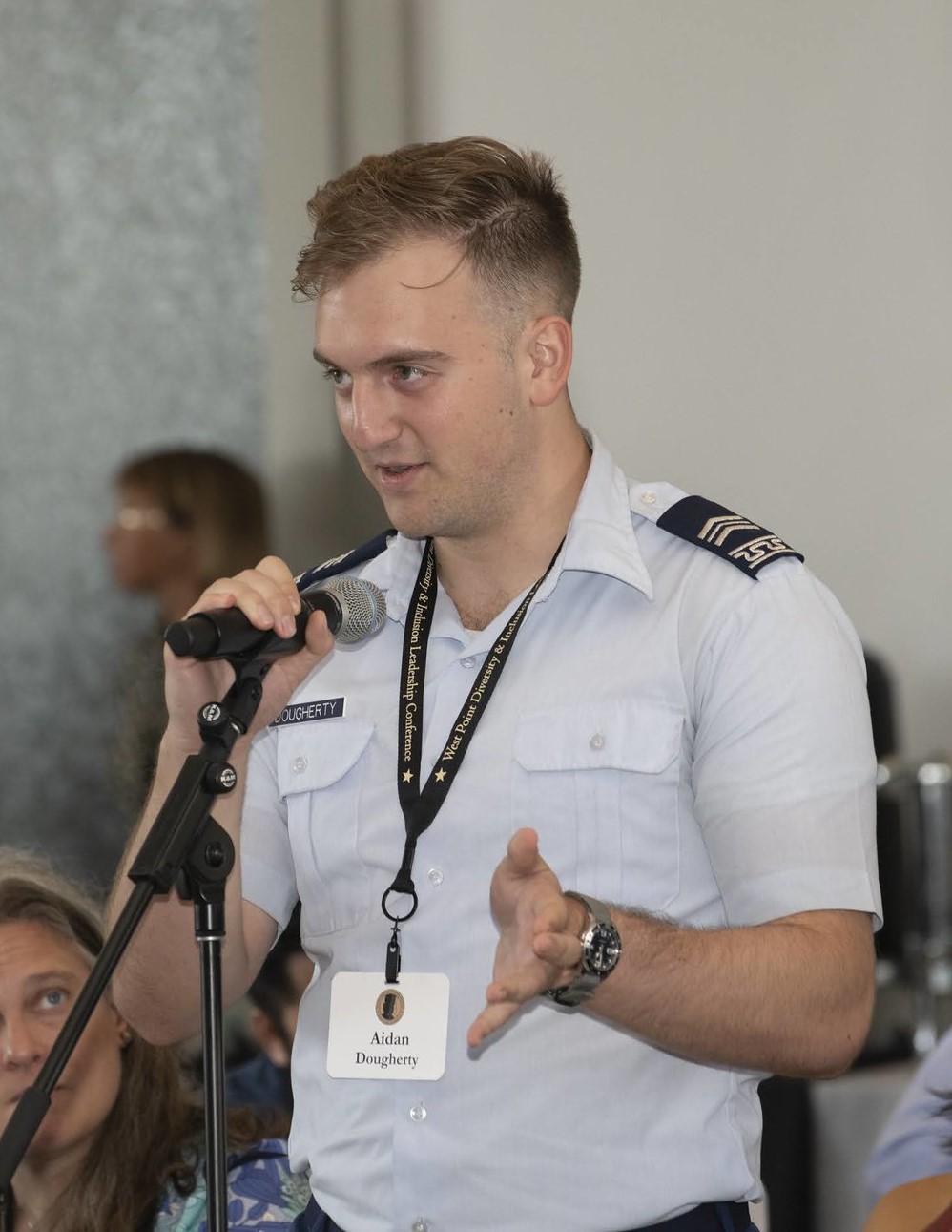 Uniformed USAFA Cadet Publicly Disrespects Congress at 2023 West Point DEI Conference