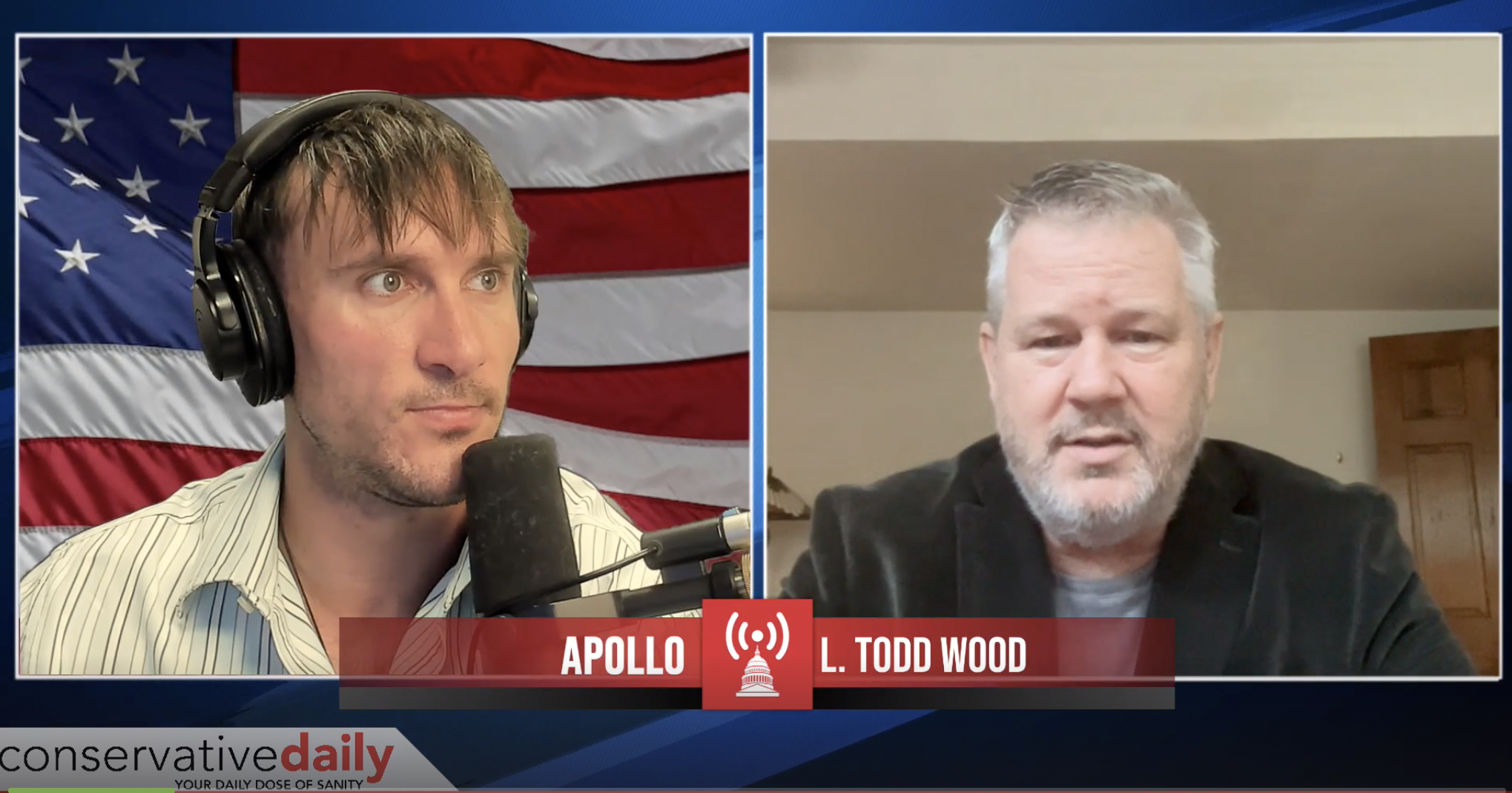 CDM Founder L Todd Wood Appears On Conservative Daily To Discuss Ukraine/Biden Crime Family