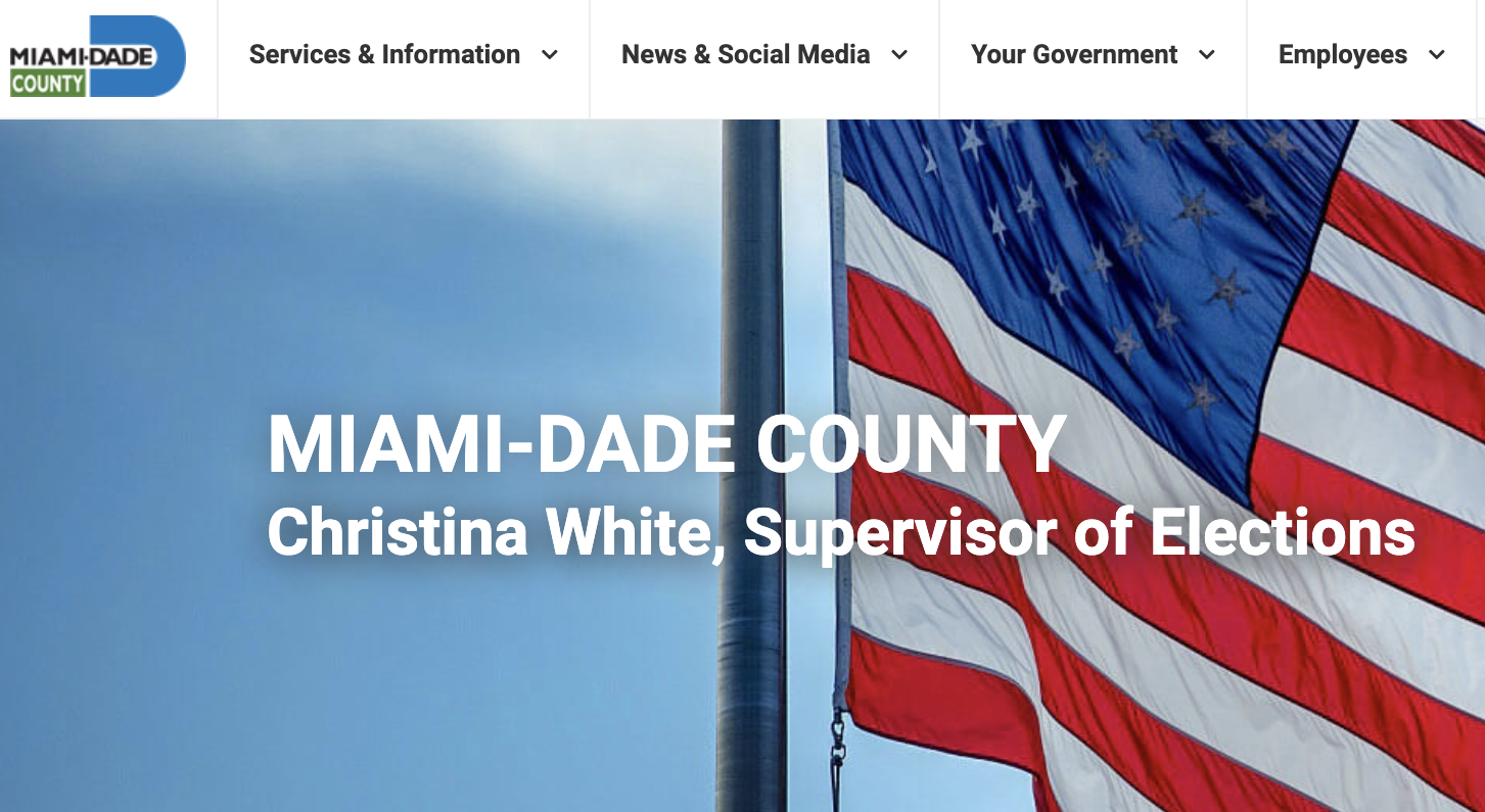 MIAMI-DADE & THE FLORIDA ELECTION FRAUD COVER UP