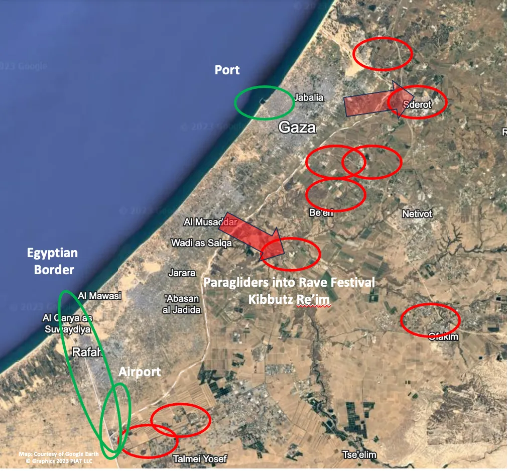 2023 Yom Kippur Assault Into Israel By Hamas