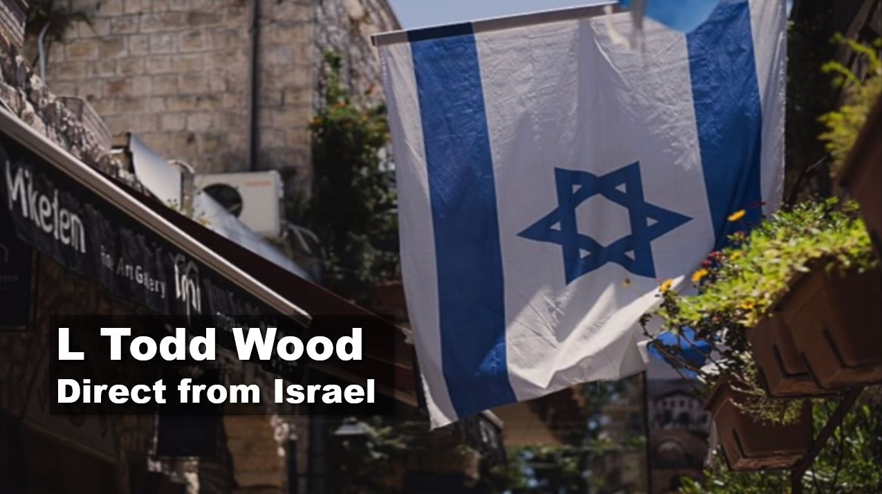 LIVESTREAM Wednesday 1:30pm EST - L Todd Wood Direct From Israel