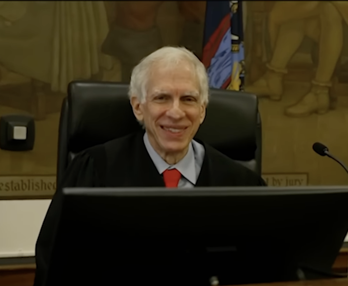 Judge Ergon v. Donald Trump In Court