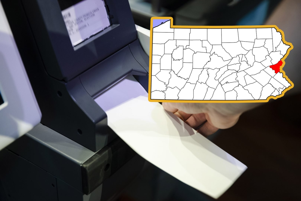 CHAOS As Northampton, Pennsylvania Voting Machines Are Seen To FLIP VOTEs