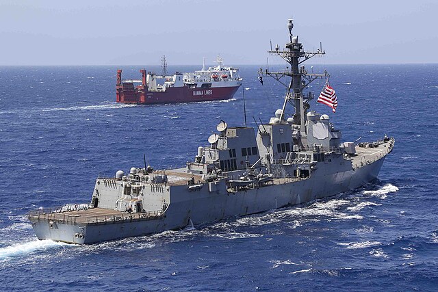 US Warship/Commercial Vessels Hit By Possible Drone Attack In Red Sea