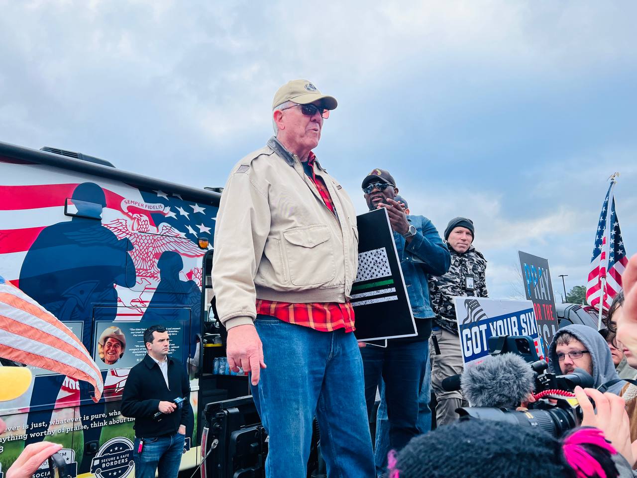 Convoy Heads To Texas, Hear From Those Going To Stand For America