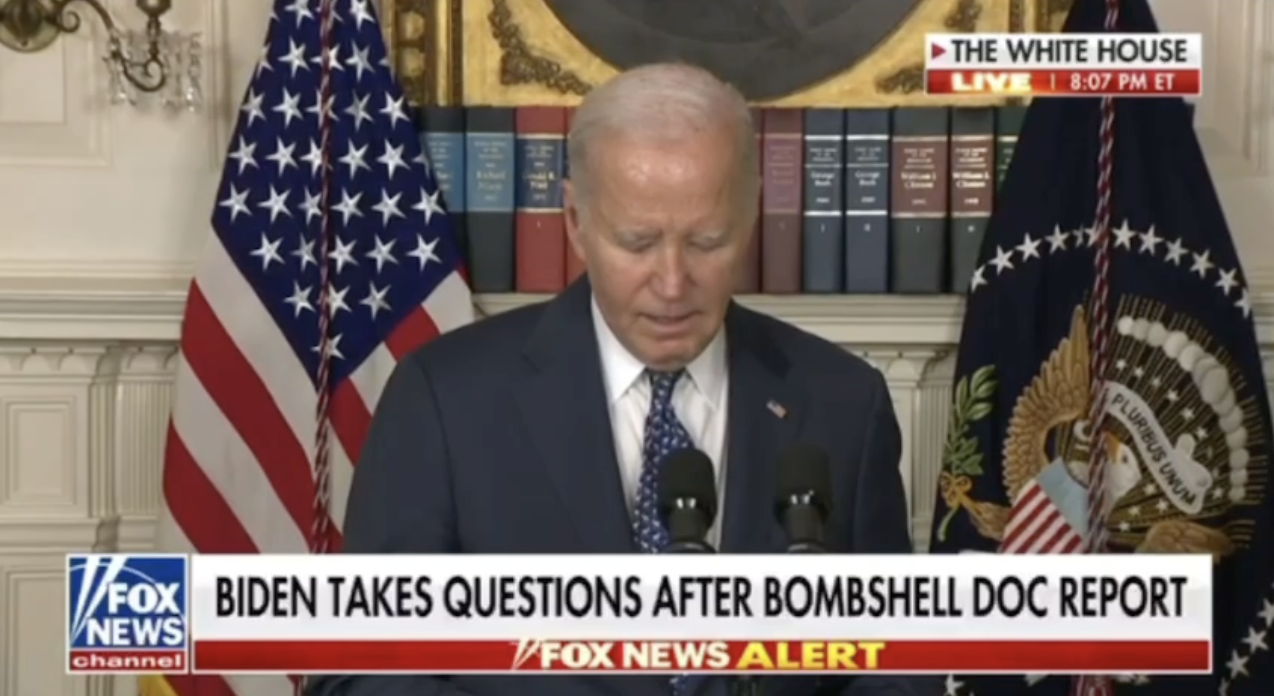 Joe Biden Lashes Out Publicly Over Special Counsel’s Searing Report That Also Questions His Mental Acuity