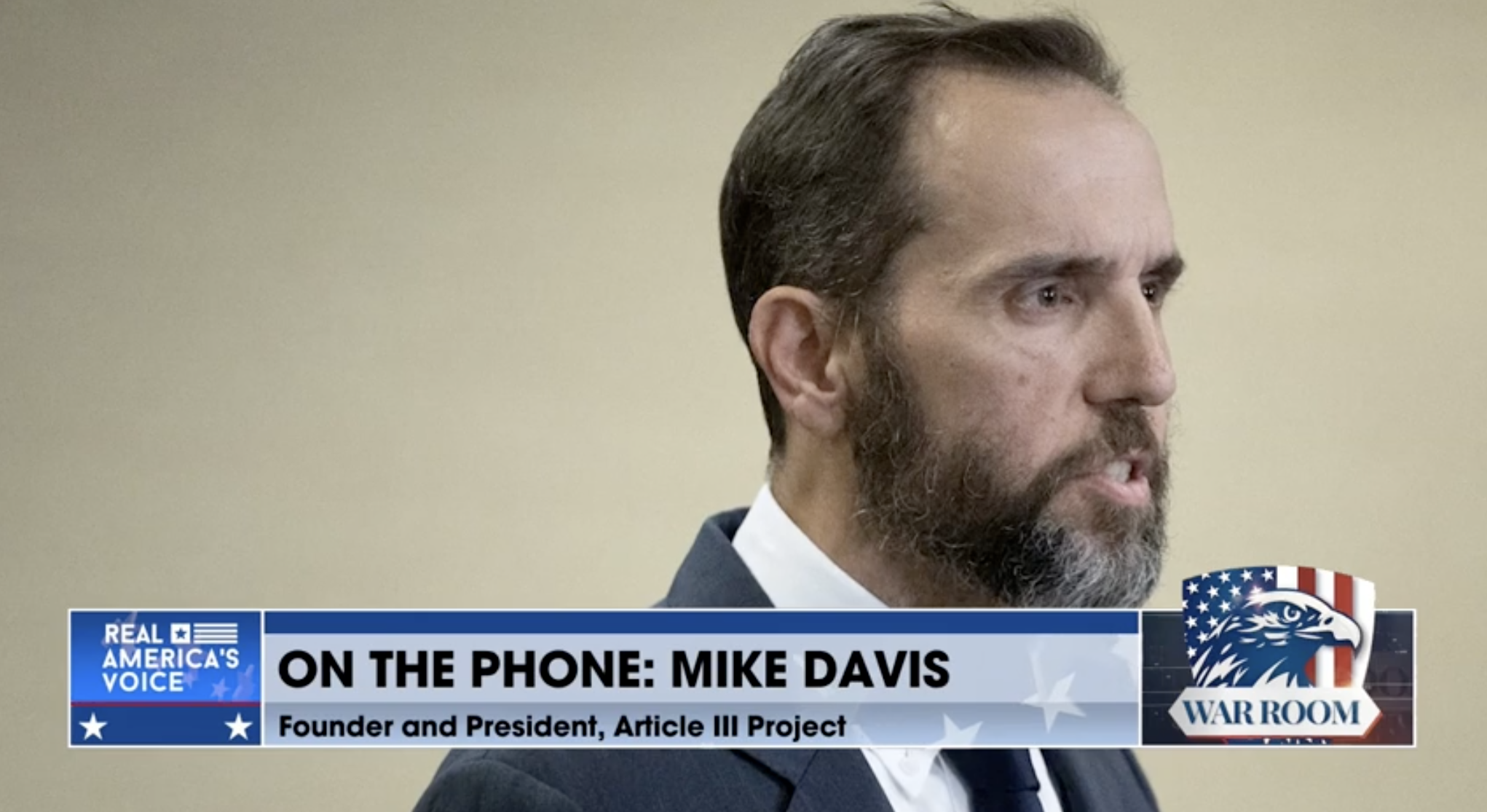 VIDEO: Mike Davis - "This Is So Much Bigger Than Donald Trump"