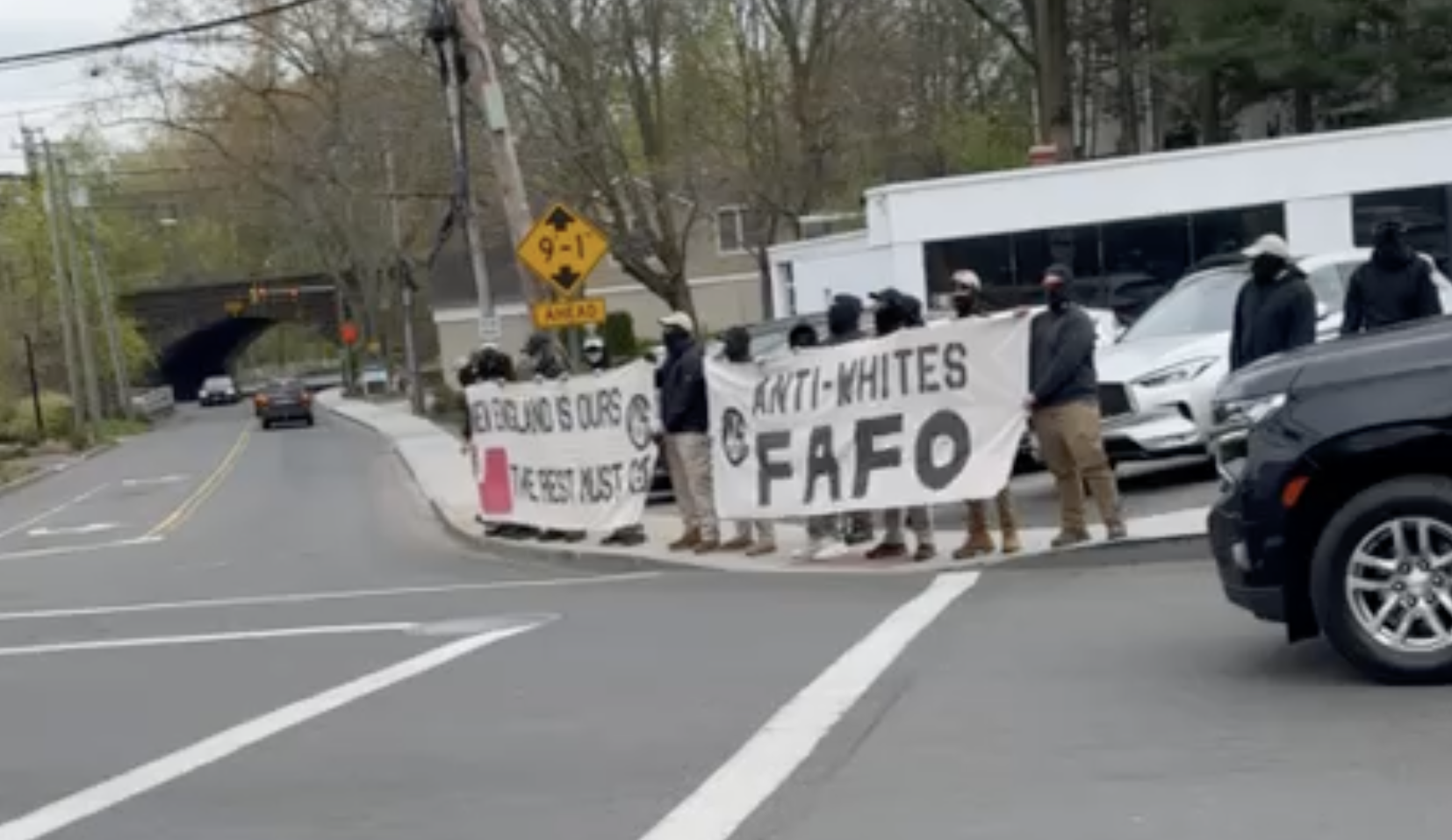 Did Fed-Affiliated 'White Supremacist' Group Just Invade Greenwich To Help 'Hate Task Force' Agenda?