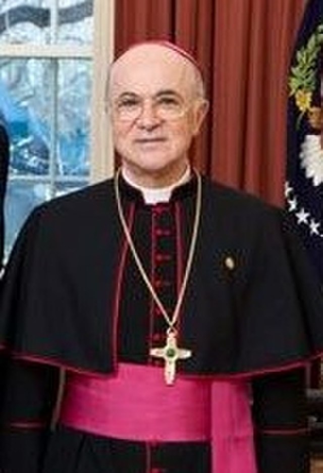 Archbishop Vigano Gives Statement On Luciferian In The White House Pushing Transgender On Easter