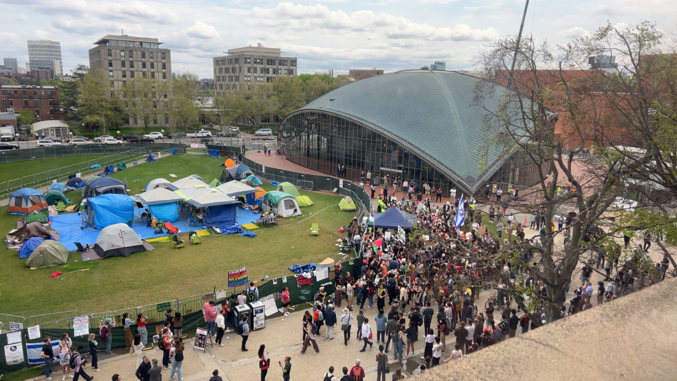 MIT Removes Palestine Protest, But They're Back...