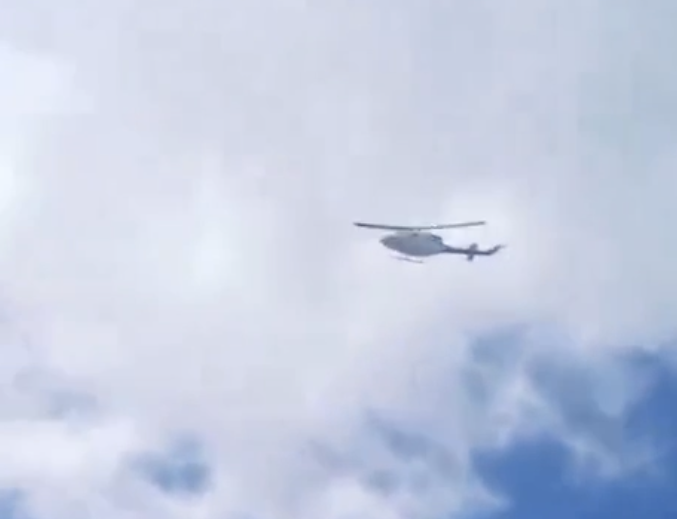 Azeri Video Shows Raisi Helicopter Traveling Alone Into Mountainous Region In Bad Weather