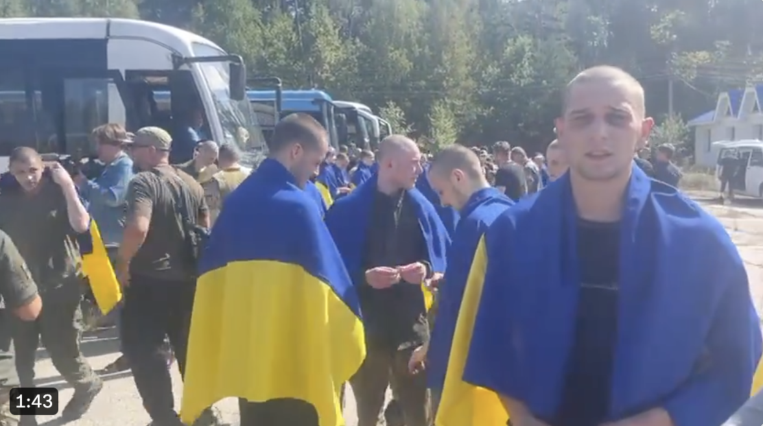 Ukraine Independence Day Marked By Large Prisoner Swap With Russia