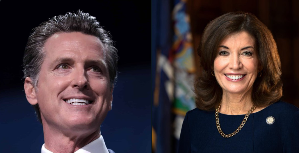 Like Hochul On Congestion, Expect Newsom To Table Housing For Illegals Till Post-Election; NYT Exposes Cali Corruption