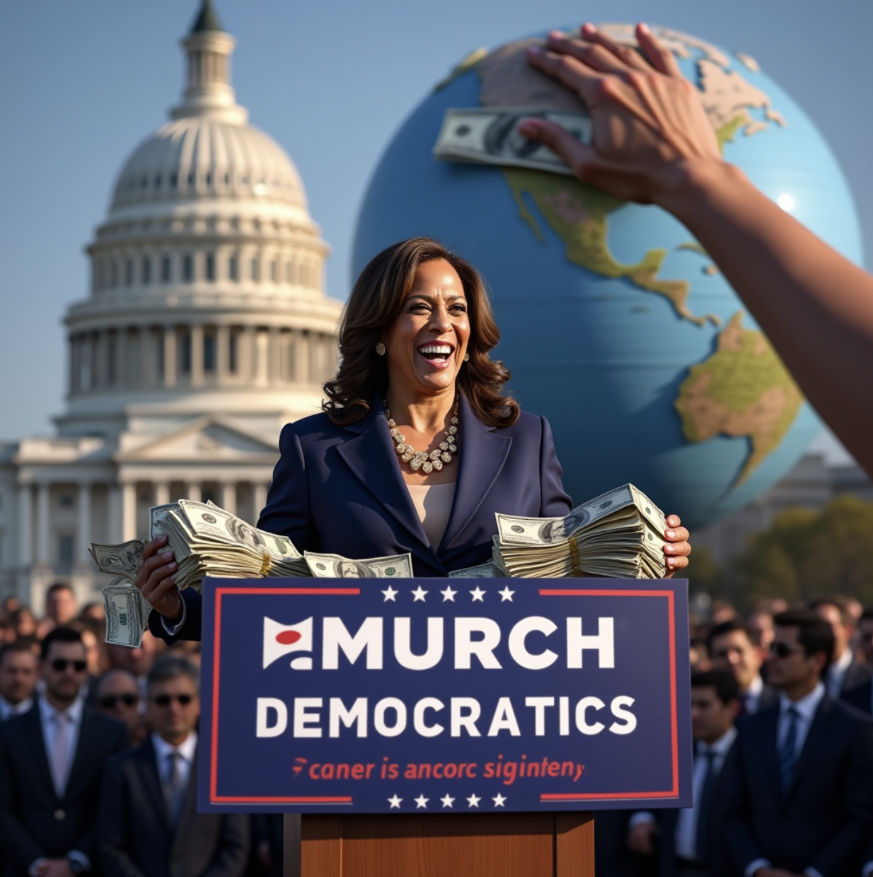 Kamala Harris: The Multi-Millionaire Politician Masquerading As A Champion Of The People