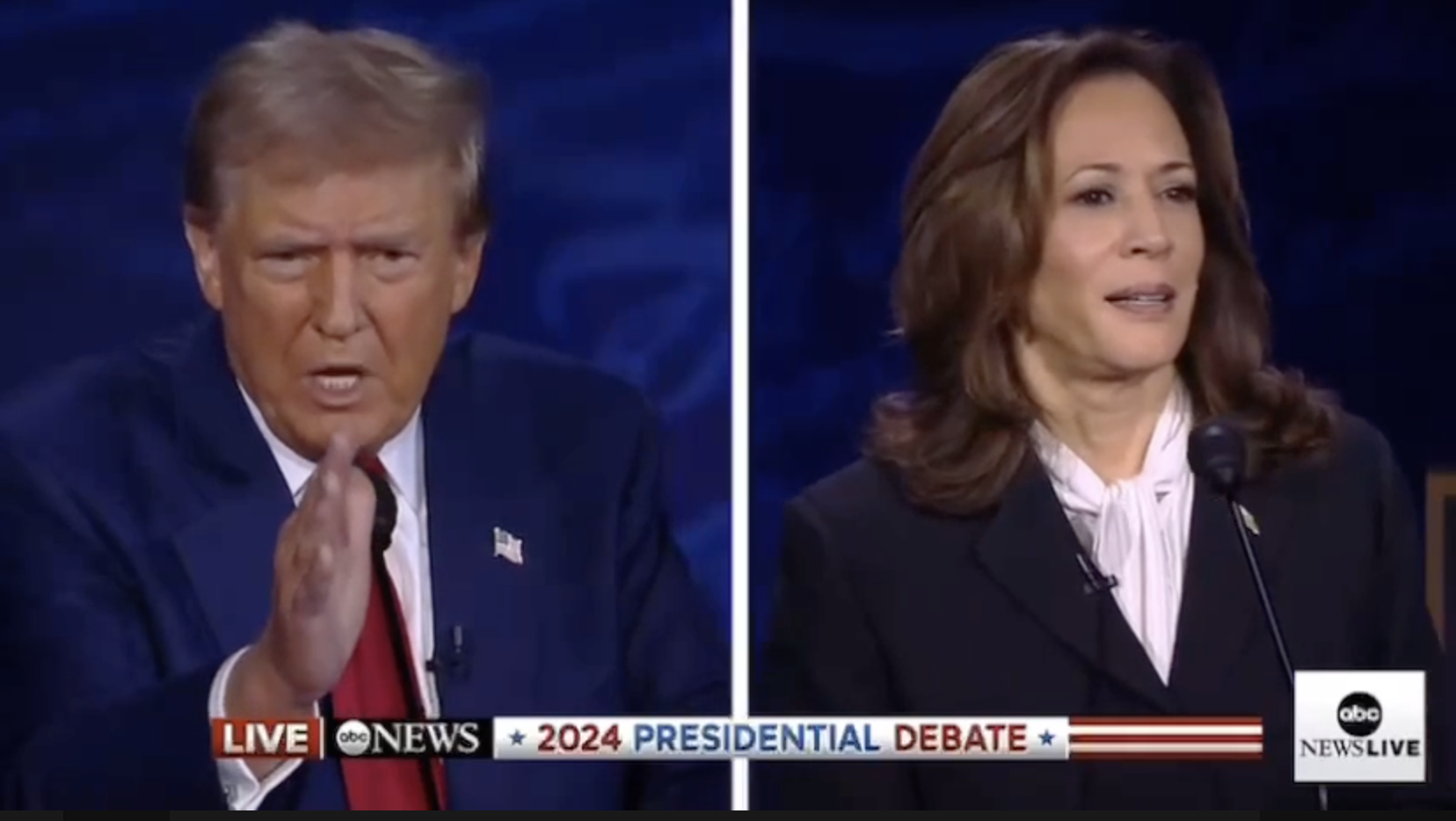 Kamala And ABC Hosts Lie At Debate