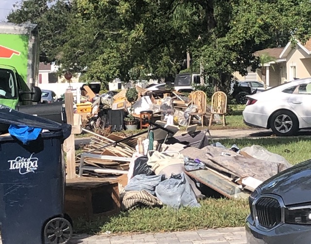 Hurricane Water Damage In Tampa Hits Some Residents Hard