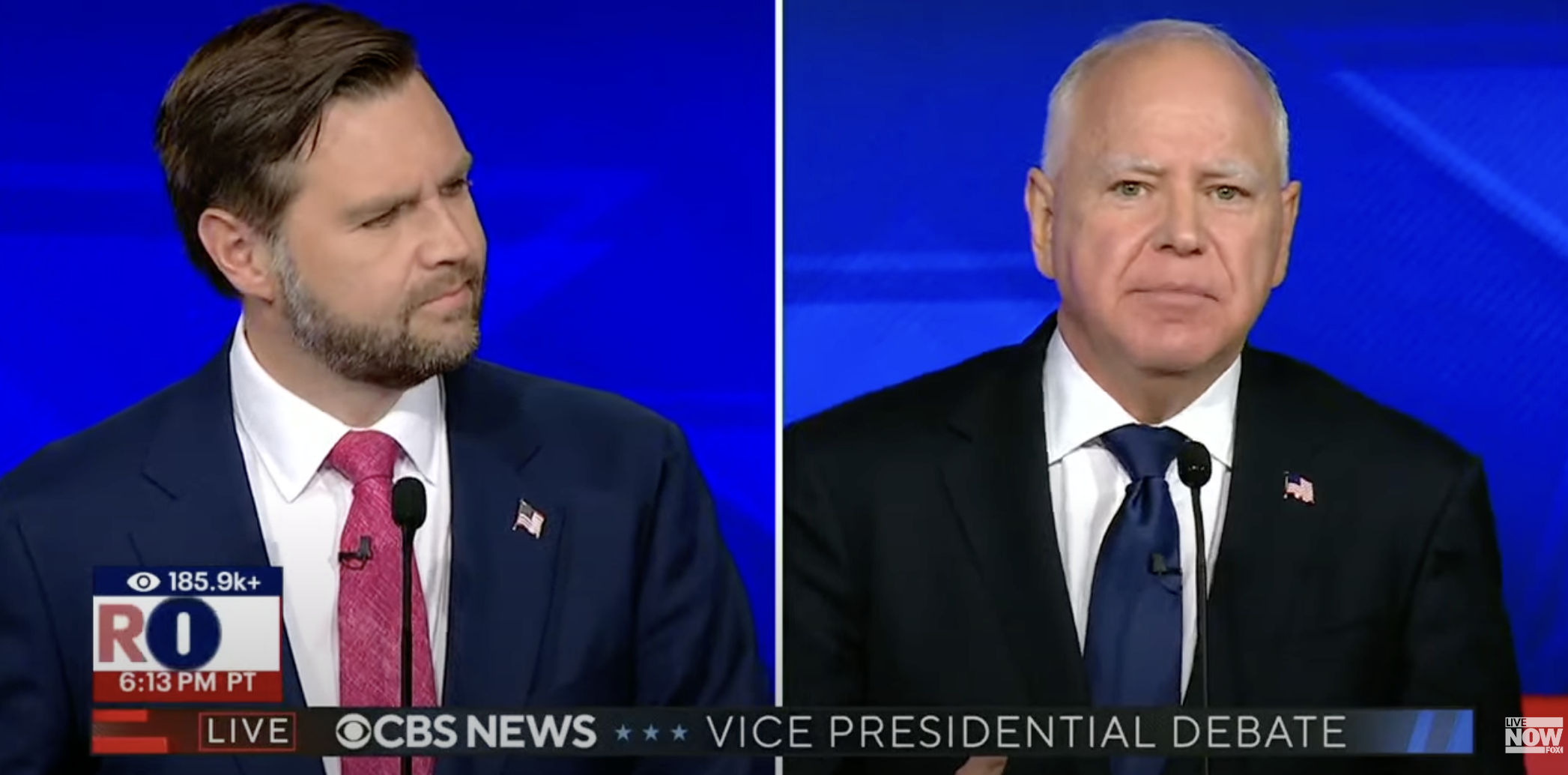 LIVE: VP Debate - JD Vance, Tim Walz