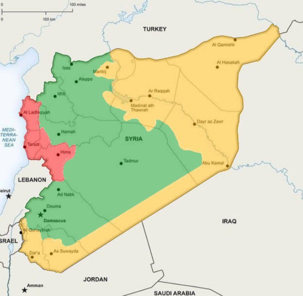 SYRIA:  Country Likely To Be Divided, Russians Evacuate, Iranians Flee, Is Assad In Moscow?