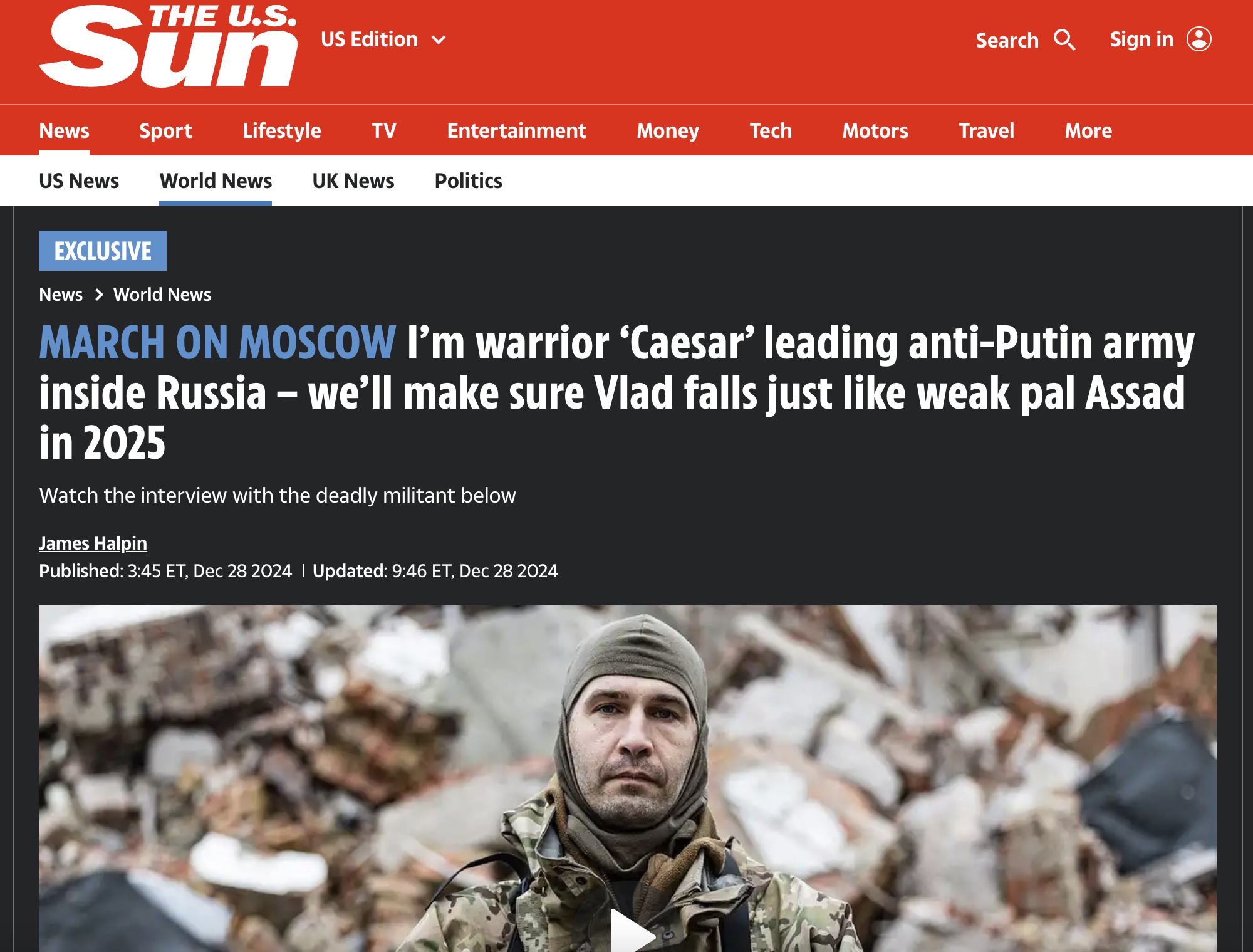 Sorry, But The Russian 'Caesar' Is Not Going To Bring Down Putin